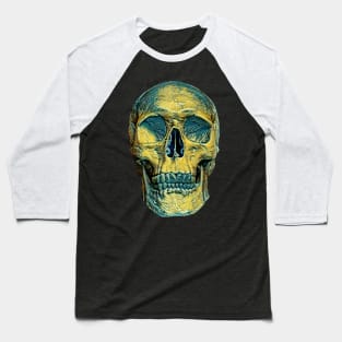 Surreal Skull Baseball T-Shirt